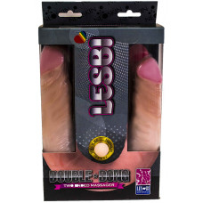 Двойной фаллоимитатор LESBI TOUCH