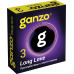 Презервативы Ganzo Long Love с анестезирующим эффектом 3 шт