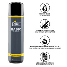 Силиконовый лубрикант Pjur Basic Silicone 100 мл