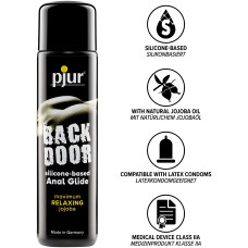 Концентрированный силиконовый анальный лубрикант Pjur Backdoor Glide 100 мл