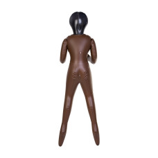 Кукла надувная, негритянка, TOYFA Dolls-X, в полный рост, с тремя отверстиями, 160 см