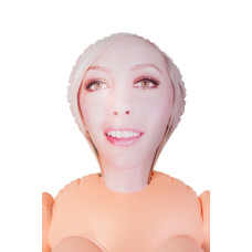 Кукла надувная Cecilia , блондинка, TOYFA Dolls-X, в полный рост, с одним отверстием, 160 см