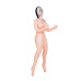 Кукла надувная Cecilia , блондинка, TOYFA Dolls-X, в полный рост, с одним отверстием, 160 см