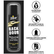 Анальный силиконовый лубрикант Pjur Backdoor Glide 1,5 мл, пробник