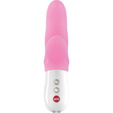 Вибратор с клиторальным стимулятором Fun Factory Miss Bi нежно-розовый