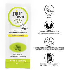 Лубрикант Pjur Med Vegan glide 2 мл, пробник