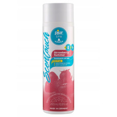 Массажный лосьон pjur SPA Scentouch 200 мл с ароматом клубники.