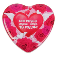 Набор мыльных лепестков в шкатулке-сердце 