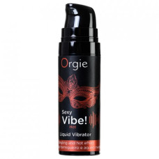 Гель Orgie Sexy Vibe Hot с разогревающим и вибрирующим эффектом, 15 мл