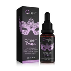 Возбуждающие капли для клитора Orgie Orgasm Drops с разогревающим эффектом,30 мл