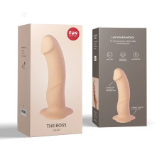 Фаллоимитатор Fun Factory The Boss Dildo телесный 18 см