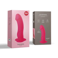 Фаллоимитатор Fun Factory The Boss Dildo розовый 18 см
