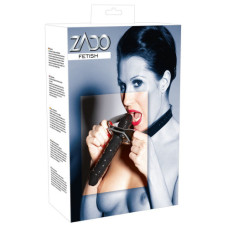 Кляп кожаный с насадкой в форме пениса Leather Gag