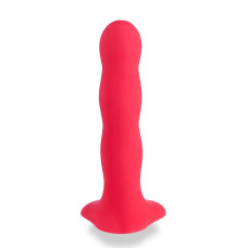 Фаллоимитатор со смещенным центром тяжести Fun Factory Bouncer красный 18 см