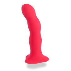 Фаллоимитатор со смещенным центром тяжести Fun Factory Bouncer красный 18 см