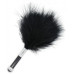 Черный перьевой тиклер 15 см