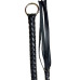 Черный кнут с кольцом 104 см