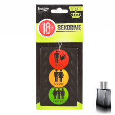 Ароматизатор в авто бумажный SEXDRIVE 