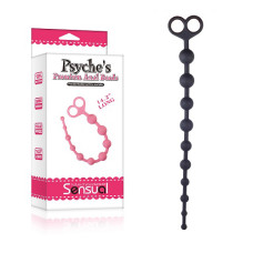 Анальная цепочка черная Psyche’s Premium Anal Beads