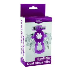 Bиброкольцо пурпурное Beefcake Dual Ring