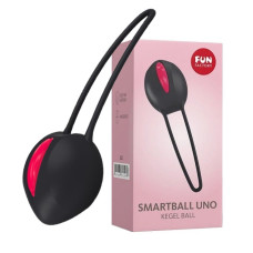 Вагинальный шарик Fun Factory Smartball Uno черно-малиновый