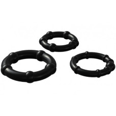 Набор эрекционных колец Babooom Ring Set Black 3 шт