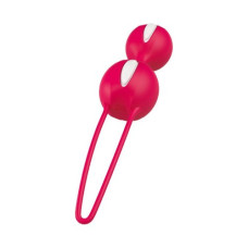 Вагинальные шарики Fun Factory Smartballs Duo красно-белые