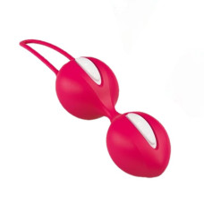 Вагинальные шарики Fun Factory Smartballs Duo красно-белые