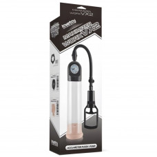 Вакуумная помпа для пениса Maximizer Worx VX2 Accu-Meter Pussy Pump с мягкой насадкой
