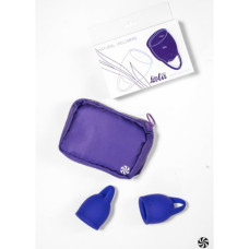 Набор менструальных чаш Natural Wellness Magnolia Iris Blue