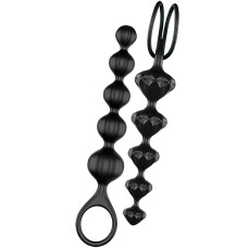 Набор анальных цепочек Satisfyer Love Beads чёрный