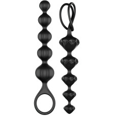 Набор анальных цепочек Satisfyer Love Beads чёрный