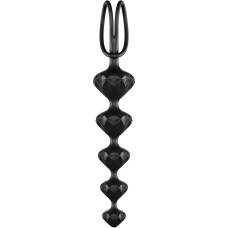 Набор анальных цепочек Satisfyer Love Beads чёрный