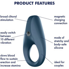 Эрекционное виброкольцо на пенис Satisfyer Rocket Ring
