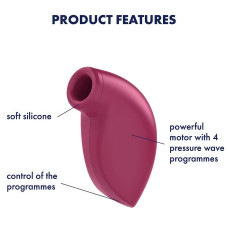 Вакуумно-волновой бесконтактный стимулятор клитора Satisfyer One Night