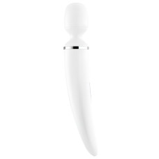 Вибромассажер перезаряжаемый Satisfyer Wand-er Women белый