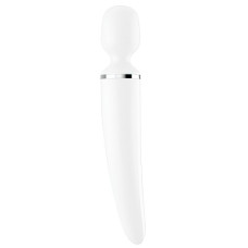 Вибромассажер перезаряжаемый Satisfyer Wand-er Women белый