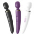 Вибромассажер перезаряжаемый Satisfyer Wand-er Women белый