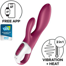Смарт-вибратор для точки G с клиторальным стимулятором Satisfyer Heated Affair