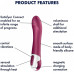 Смарт-вибратор с функцией нагрева Satisfyer Big Heat