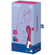 Смарт-вибратор с подогревом для зоны G Satisfyer Hot Spot