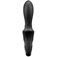 Анальный смарт-вибратор с подогревом и стимулятором промежности Satisfyer Heat Climax+