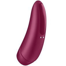 Вакуумный смарт-стимулятор клитора с вибрацией Satisfyer Curvy 1+ Rose Red