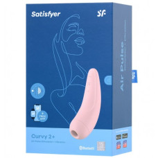 Вакуумно-волновой смарт-стимулятор Satisfyer Curvy 2+ Pink