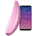 Вакуумный смарт-стимулятор клитора с вибрацией Satisfyer Curvy 3+ розовый