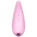 Вакуумный смарт-стимулятор клитора с вибрацией Satisfyer Curvy 3+ розовый