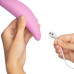 Вакуумный смарт-стимулятор клитора с вибрацией Satisfyer Curvy 3+ розовый