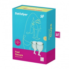 Набор менструальных чаш Satisfyer Feel Secure зелёный