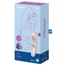 Смарт-вибратор с функцией нагрева Satisfyer Hot Lover бежевый