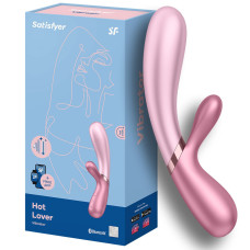 Смарт-вибратор с функцией нагрева Satisfyer Hot Lover розовый